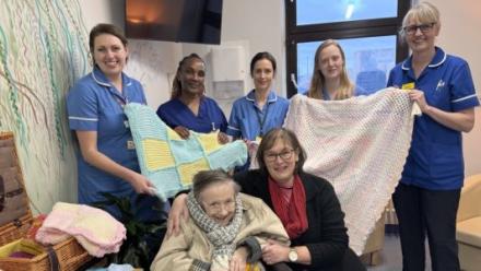 Knitting for a cause: How Chesham Leys enables residents to make a difference