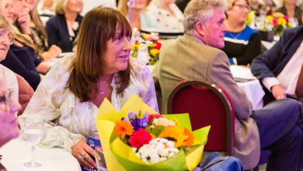 Angie Herrick, Carer, Beckside, recognised for her 25 years' service