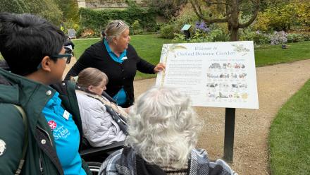 Isis House botanical gardens visit