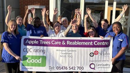 Apple Trees Care and Reablement Centre Celebrates ‘Good’ CQC Rating and Launch of New Resident Facilities
