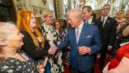 Jade Wise recognised at Royal Carer's reception