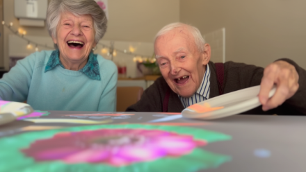 Orders of St John Care Trust’s Brookside Care Home Partners with The Happiness Programme to Enhance Resident Wellbeing Through Interactive Light Therapy