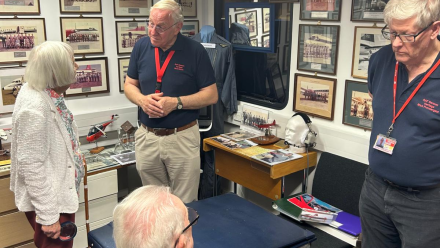 Westgate House residents visit RAF Benson heritage centre