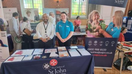 Summer information fair in Henley-on-Thames