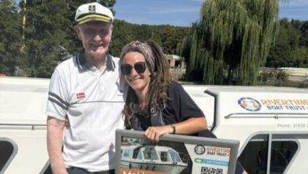 Jim and skipper Lucy
