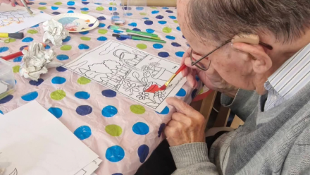 Celebrating Art in Care Homes Day at Windsor Street Care Centre 