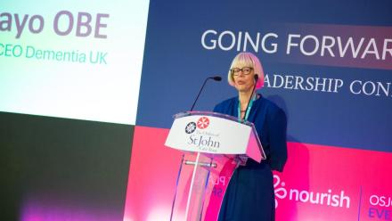 The Orders of St John Care Trust announces Dementia UK as Charity Partner of the Year