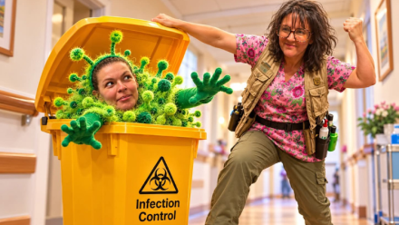 Jubilee Lodge champions infection prevention week with a focus on Winter Wellbeing