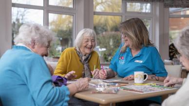 What's the difference between a care home and a nursing home